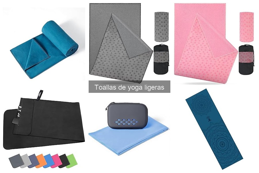 Toallas de yoga ligeras y antideslizantes: Guía de compra