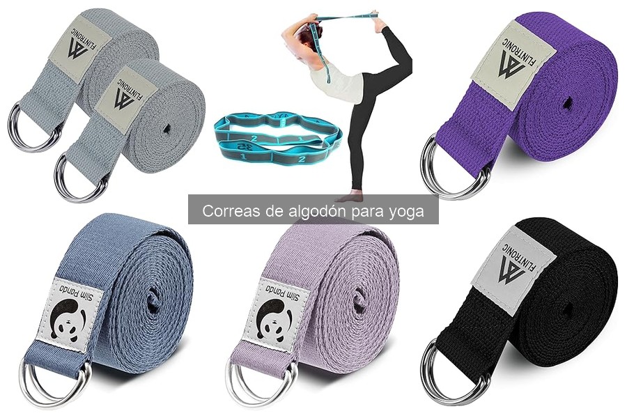 Uso de correas de algodón en posturas avanzadas de yoga