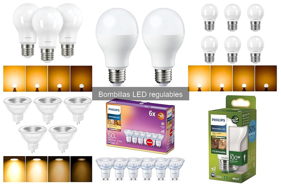 Ventajas de las bombillas LED regulables para tu hogar