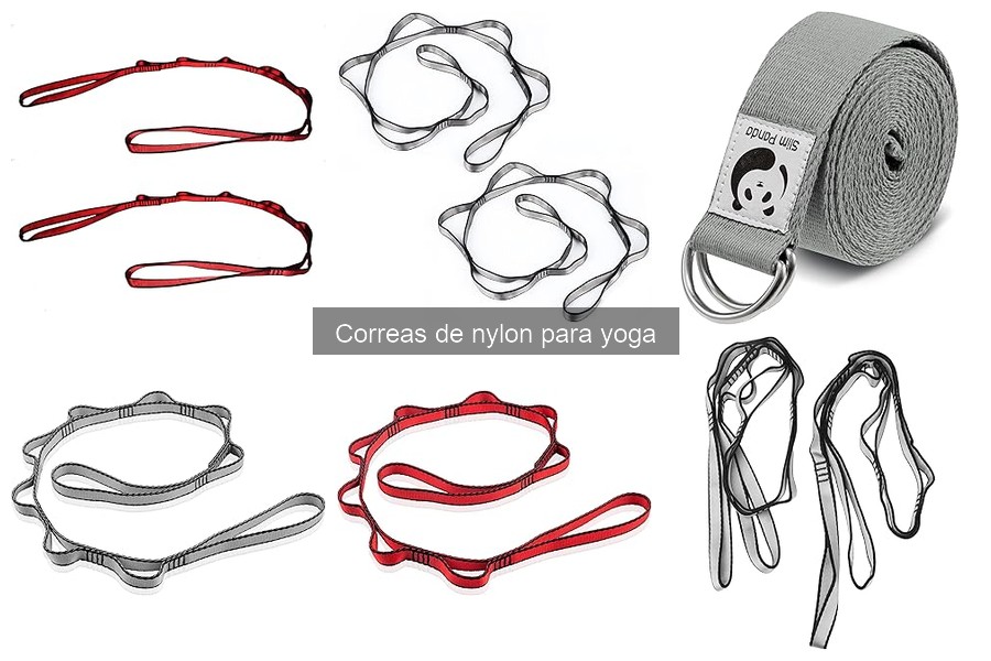 Ventajas de las correas de nylon para yoga en casa