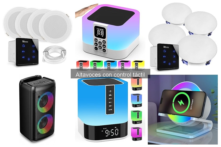 Ventajas de usar altavoces con control táctil en casa