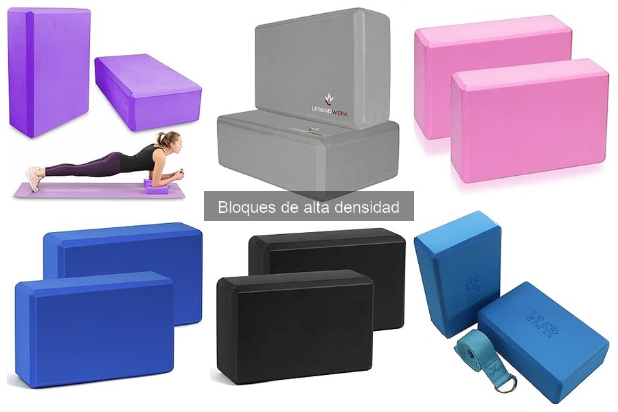 Ventajas de usar bloques de alta densidad en yoga