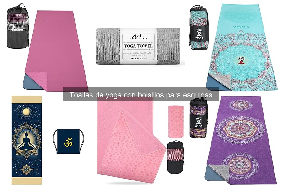 Ventajas de usar toallas de yoga con bolsillos en las esquinas