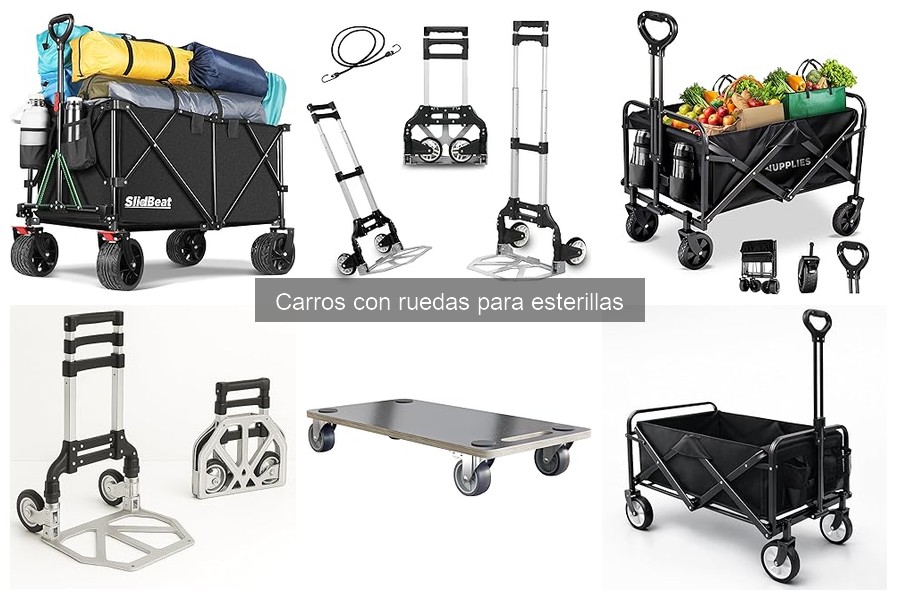 Ventajas de Usar un Carro con Ruedas para Esterillas