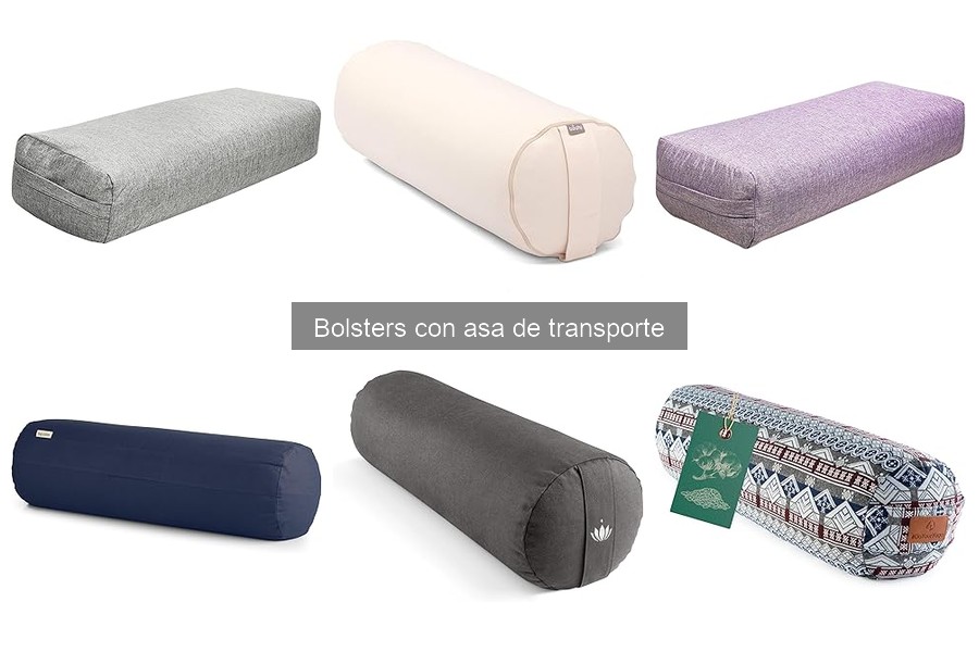 Ventajas del bolster con asa de transporte para yoga