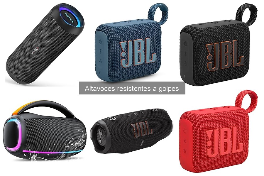 Ventajas y desventajas de altavoces resistentes a golpes