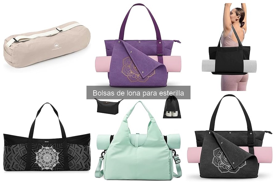 Ventajas y desventajas de las bolsas de lona para esterilla