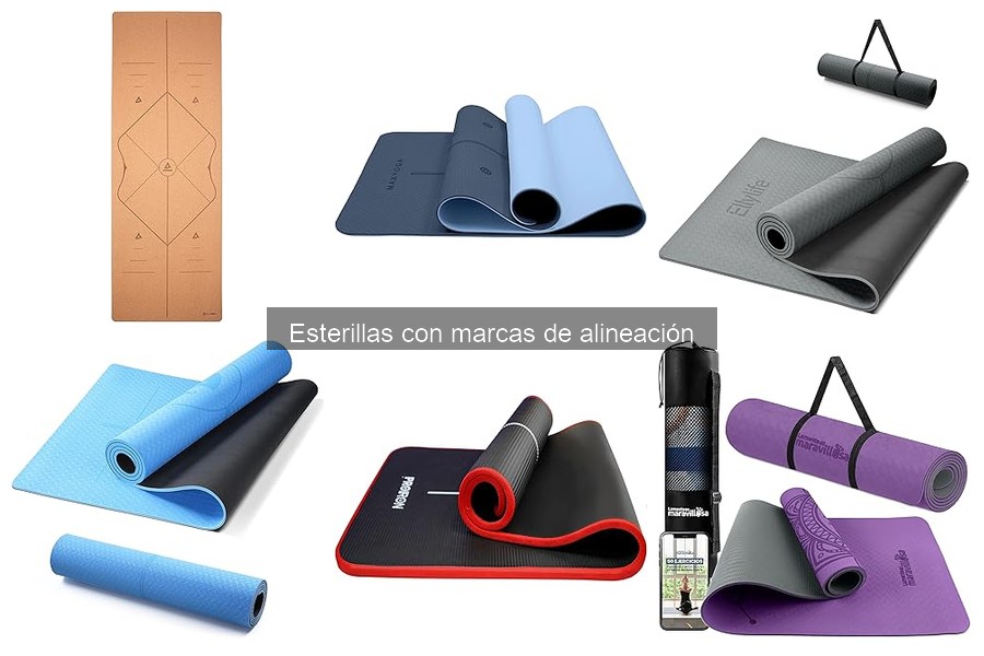 Ventajas y desventajas de las esterillas con marcas de alineación